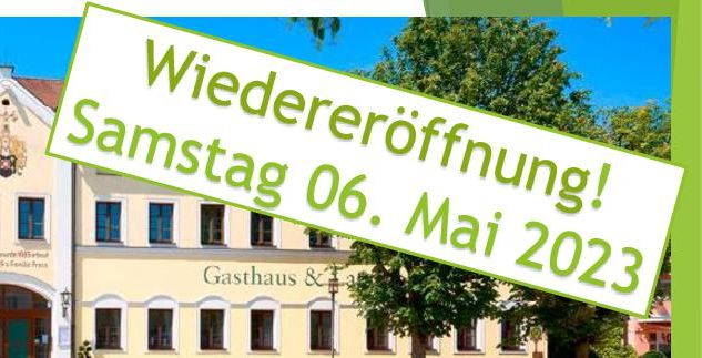 Wiedereröffnung am 06. Mai 2023