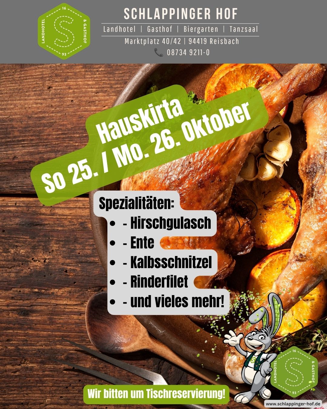 Hauskirta im Schlappinger Hof