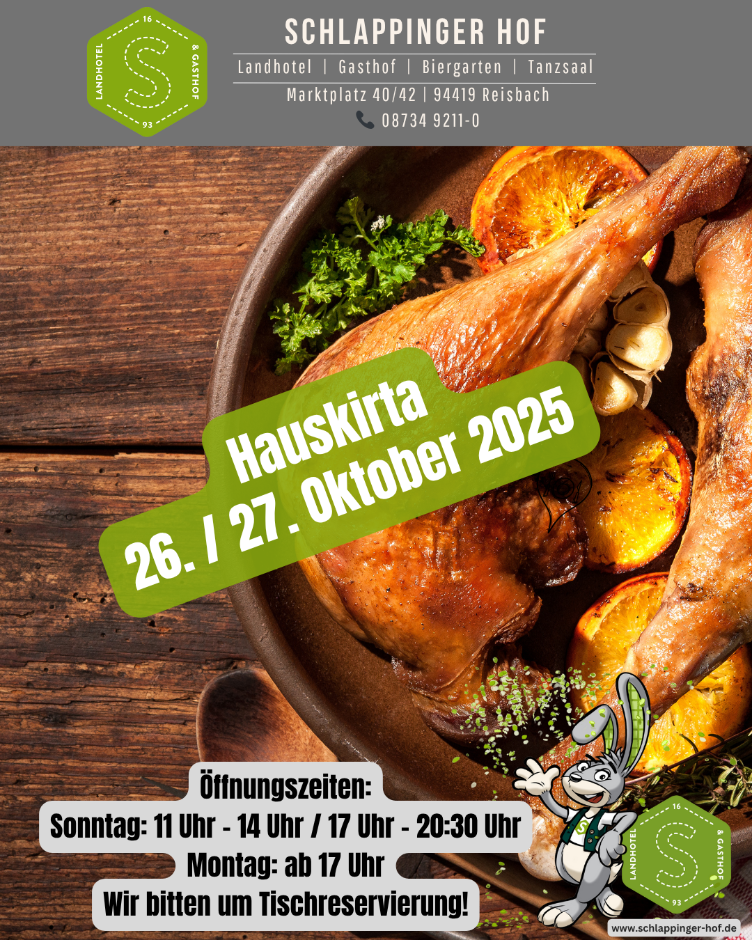 Hauskirta im Schlappinger Hof